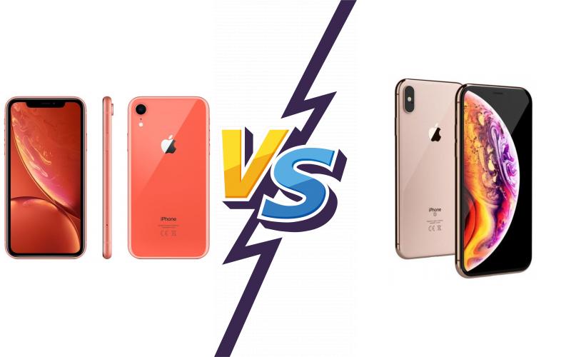 compare Apple iPhone XR vs Apple iPhone XS