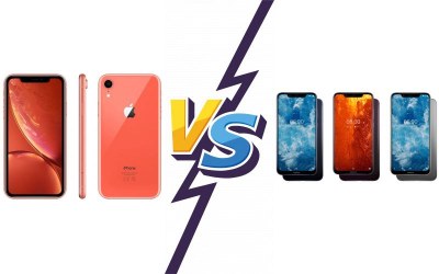 Apple iPhone XR vs Nokia 8.1 (Nokia X7)
