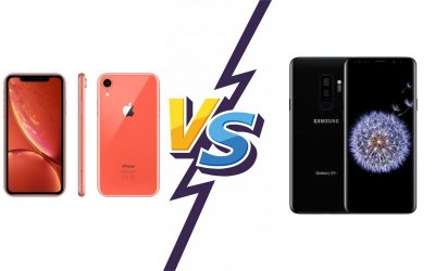 Apple iPhone XR vs Samsung Galaxy S9+