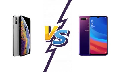 Apple iPhone XS Max vs Oppo A7x
