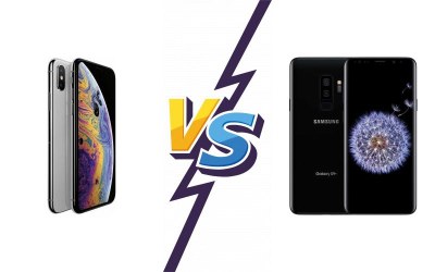 Apple iPhone XS Max vs Samsung Galaxy S9+