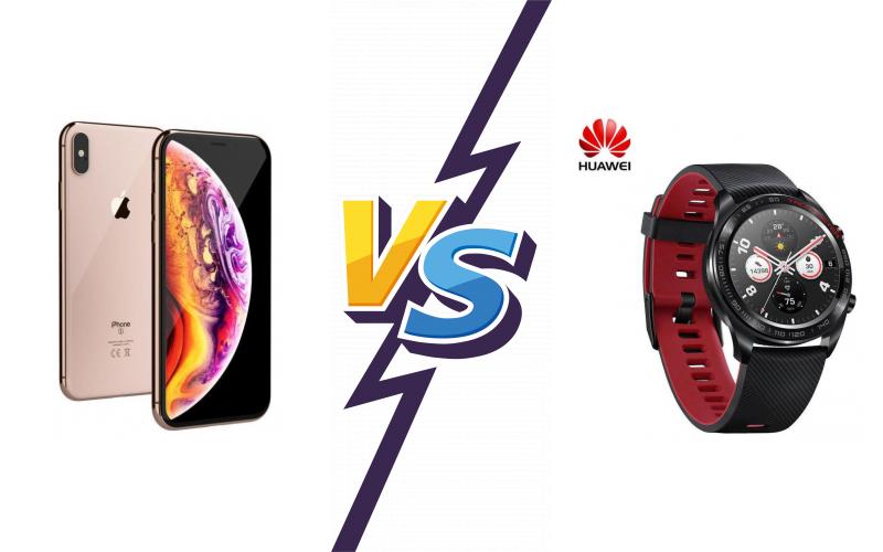 huawei watch and iphone