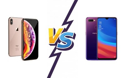 Apple iPhone XS vs Oppo A7x
