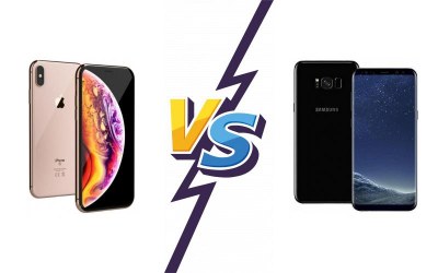 Apple iPhone XS vs Samsung Galaxy S8