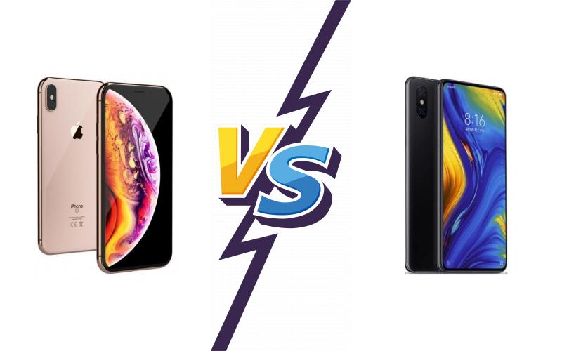 compare Apple iPhone XS vs Xiaomi Mi Mix 3 compare Apple iPhone XS vs Xiaomi Mi Mix 3