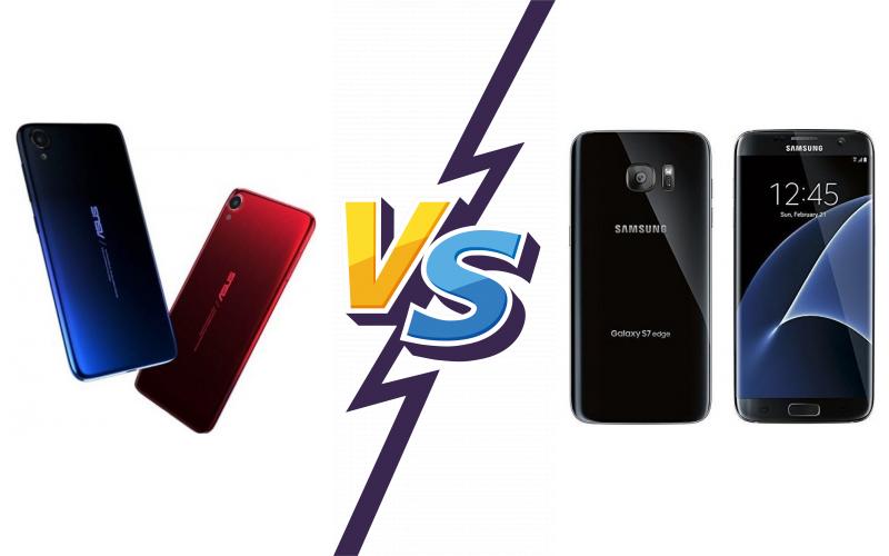 compare Asus ZenFone Live (L2) vs Samsung Galaxy S7 edge