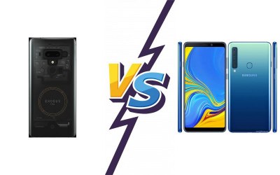 HTC Exodus 1 vs Samsung Galaxy A9 (2018)