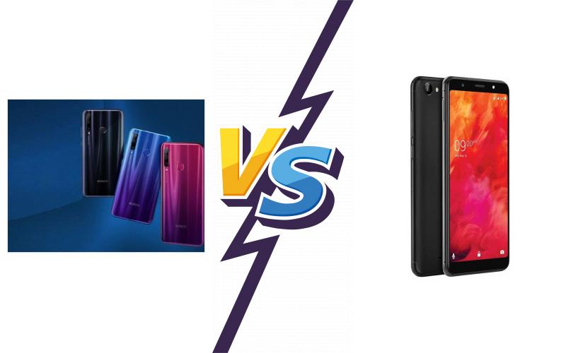 compare Honor 20i vs Lava Z81