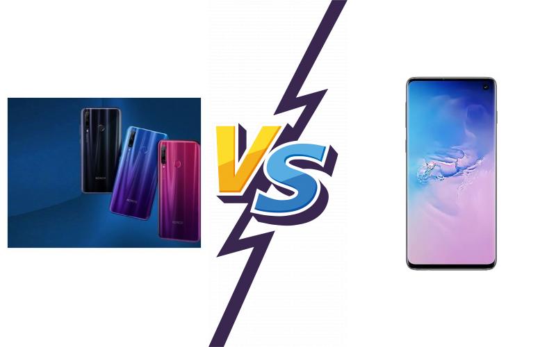 compare Honor 20i vs Samsung Galaxy S10