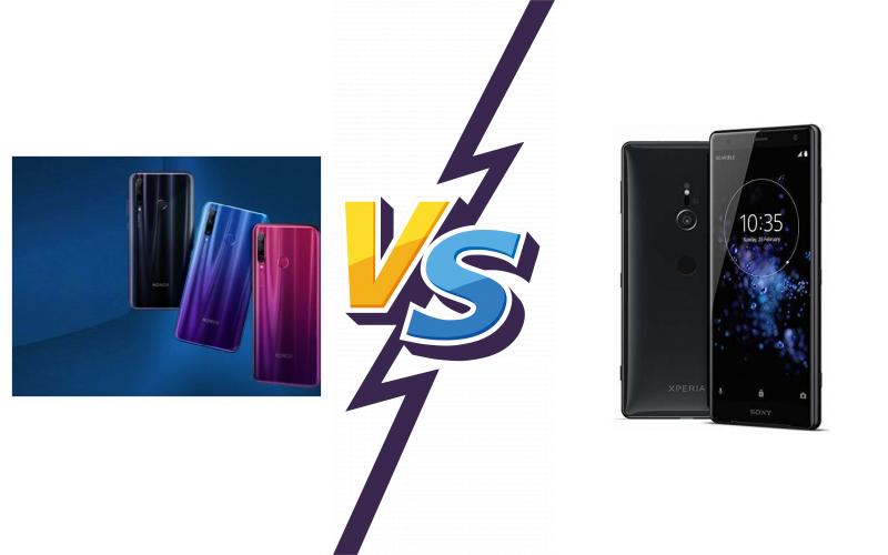 compare Honor 20i vs Sony Xperia XZ2