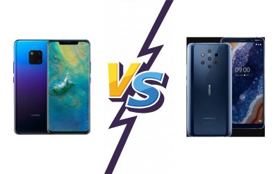 Huawei Mate 20 vs Nokia 9 PureView