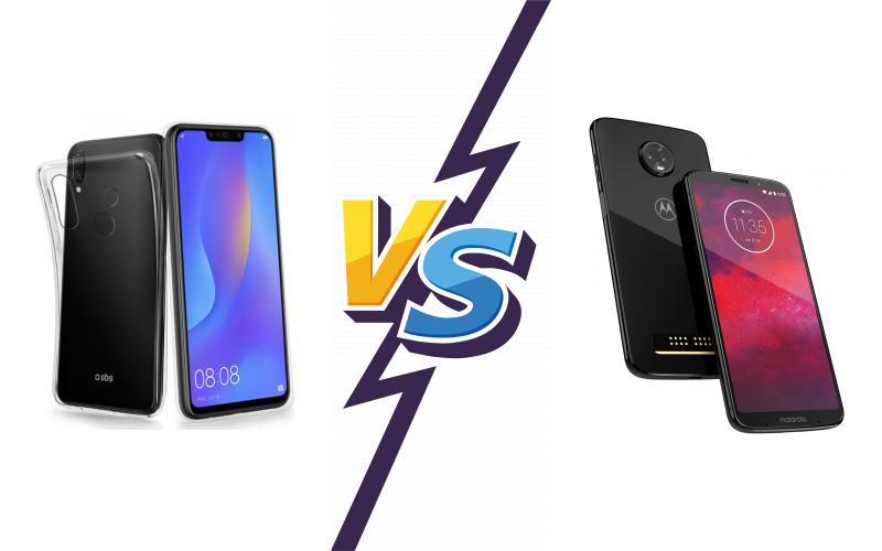 compare Huawei P Smart+ (nova 3i) vs Motorola Moto Z3 compare Huawei P Smart+ (nova 3i) vs Motorola Moto Z3