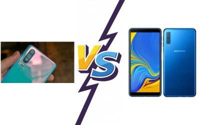 Huawei P30 vs Samsung Galaxy A7 (2018)