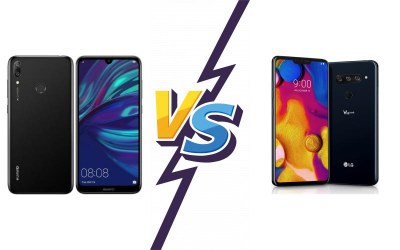 Huawei Y7 Prime (2019) vs LG V40 ThinQ