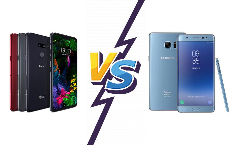 compare LG G8s ThinQ vs Samsung Galaxy Note FE compare LG G8s ThinQ vs Samsung Galaxy Note FE