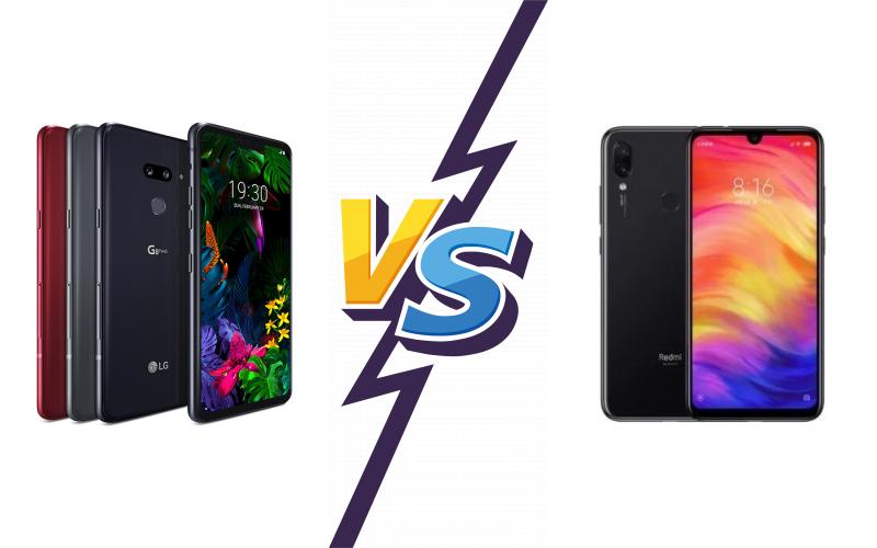 compare LG G8s ThinQ vs Xiaomi Redmi Note 7 compare LG G8s ThinQ vs Xiaomi Redmi Note 7