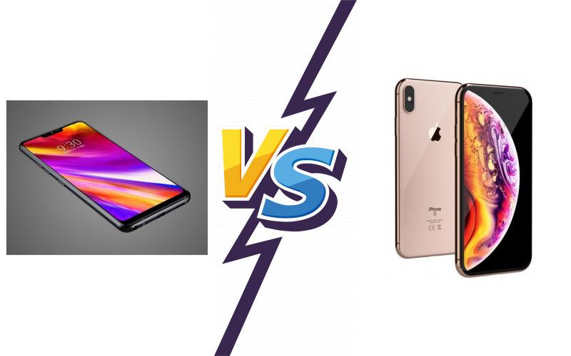 compare LG Q9 vs Apple iPhone XS