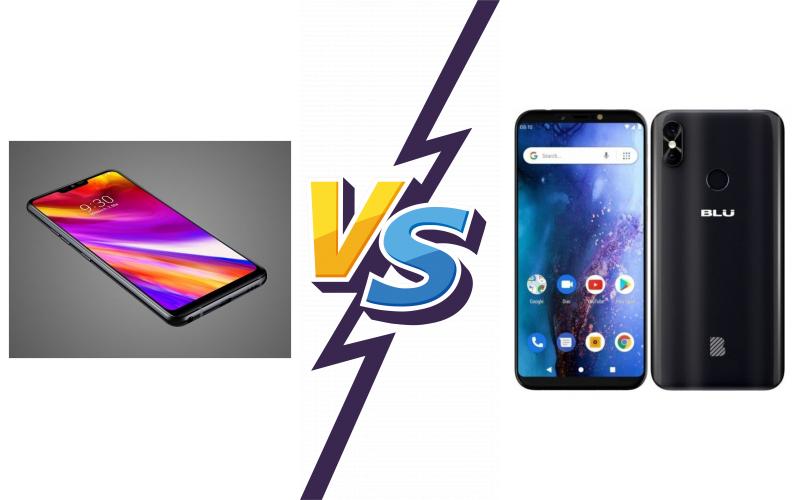 compare LG Q9 vs BLU Vivo Go