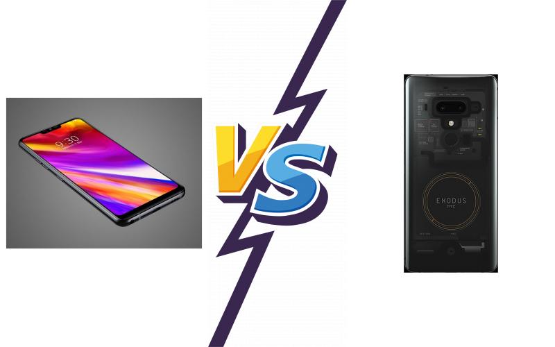 compare LG Q9 vs HTC Exodus 1