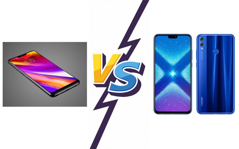 compare LG Q9 vs Honor 8X