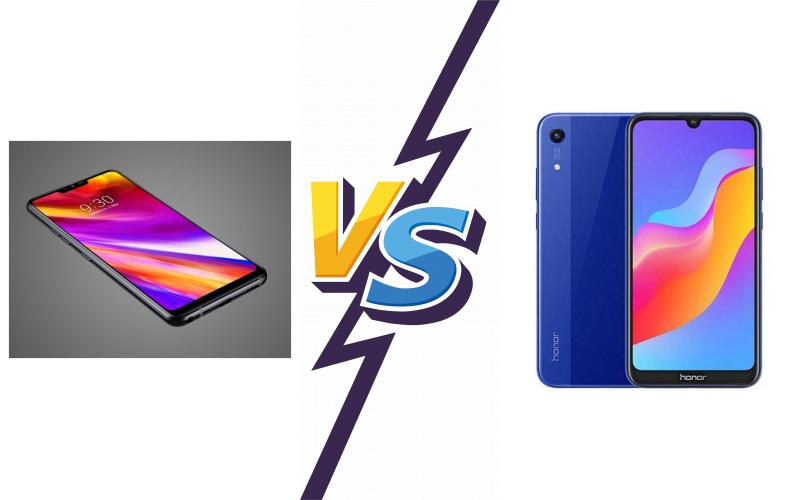 compare LG Q9 vs Honor Play 8A