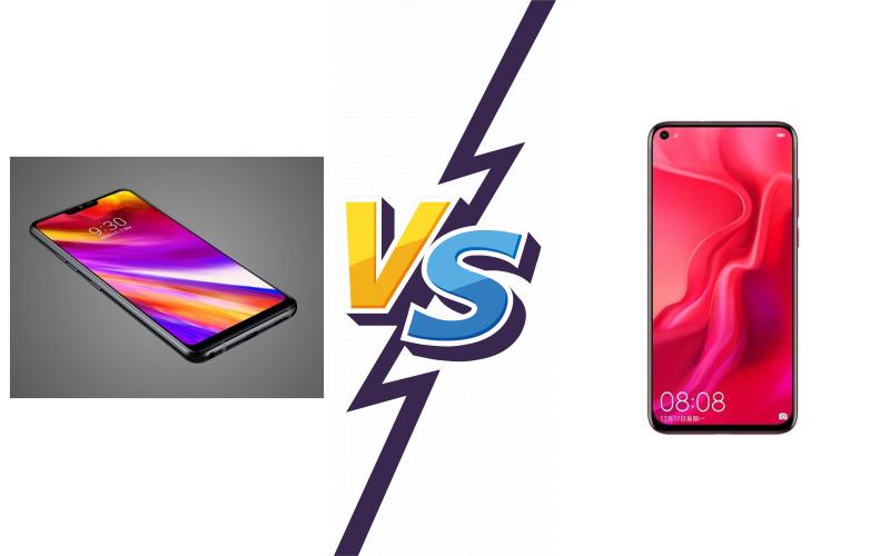 compare LG Q9 vs Huawei nova 4