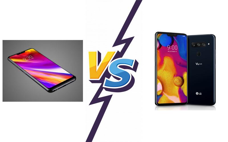 compare LG Q9 vs LG V40 ThinQ