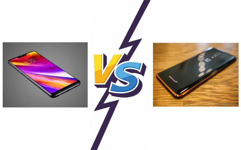 compare LG Q9 vs OnePlus 6T McLaren