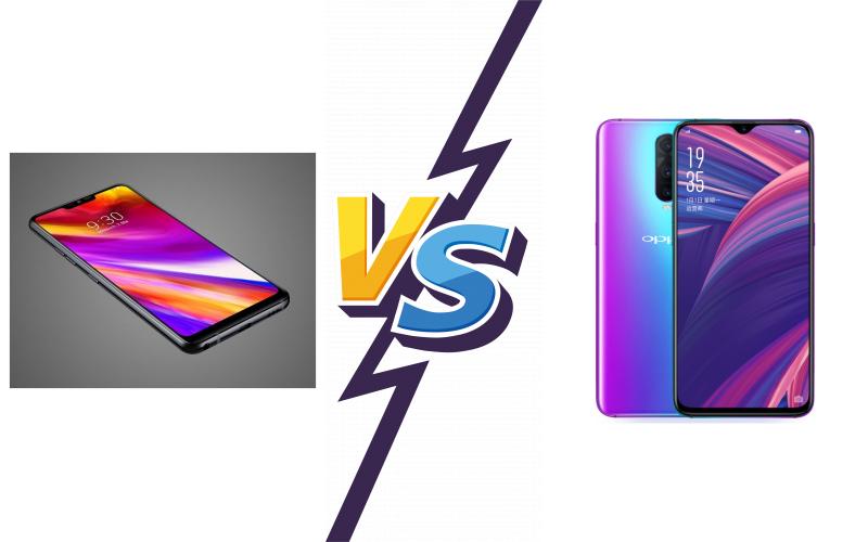 compare LG Q9 vs Oppo RX17 Pro