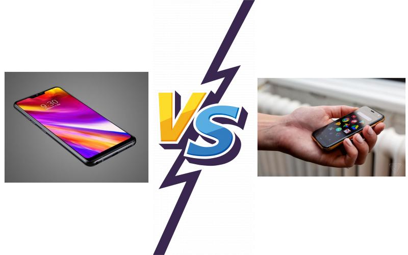 compare LG Q9 vs Palm Palm