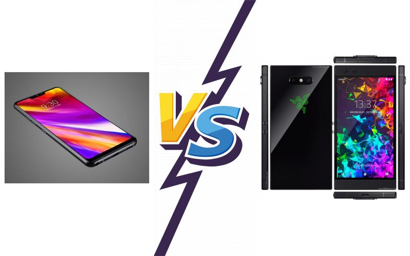 compare LG Q9 vs Razer Phone 2