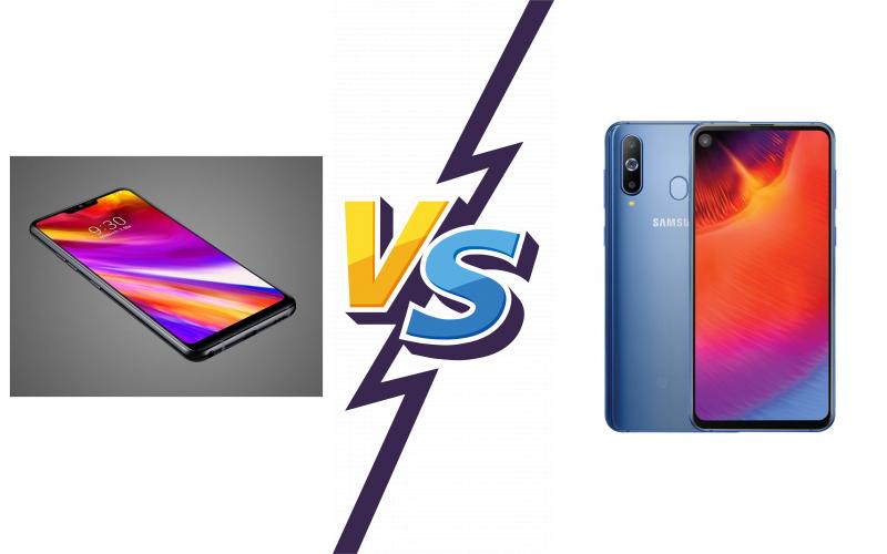 compare LG Q9 vs Samsung Galaxy A8s