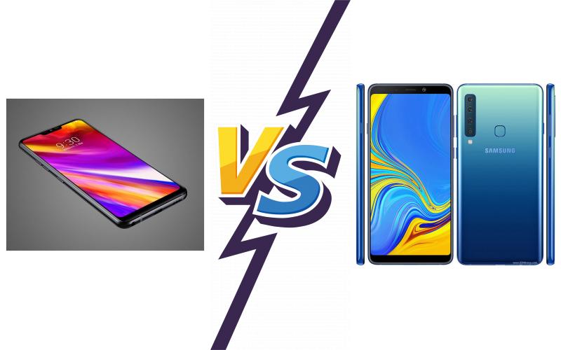 compare LG Q9 vs Samsung Galaxy A9 (2018)