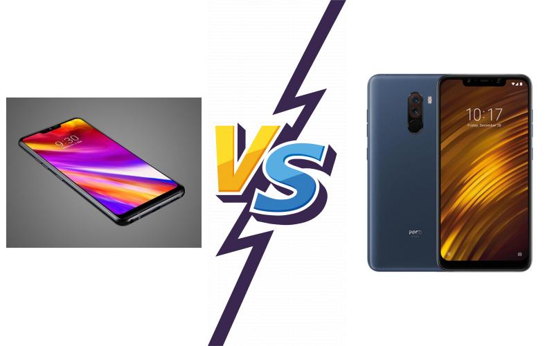 compare LG Q9 vs Xiaomi Pocophone F1