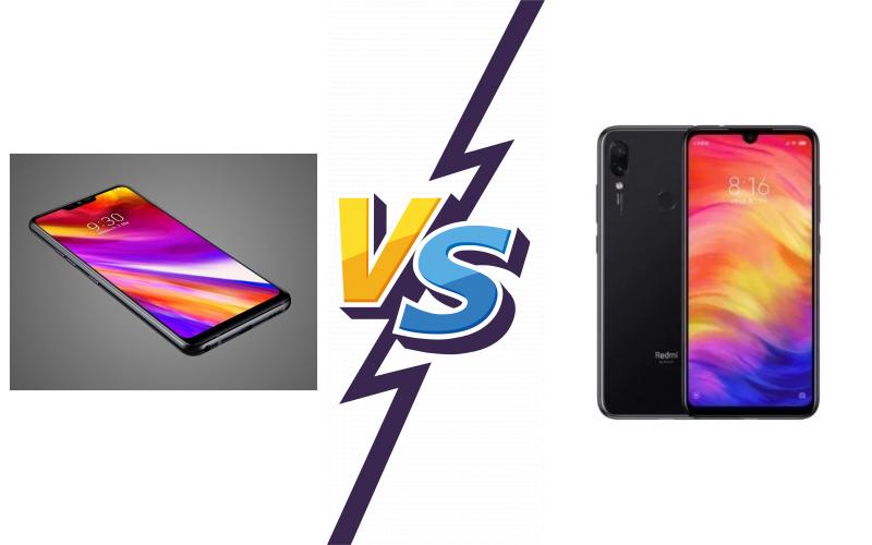 compare LG Q9 vs Xiaomi Redmi Note 7