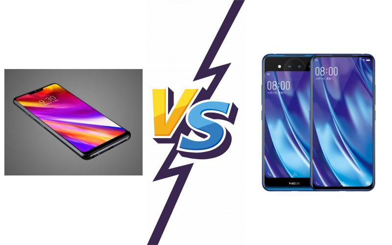 compare LG Q9 vs vivo NEX Dual Display