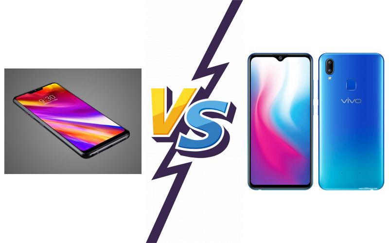 compare LG Q9 vs vivo Y91