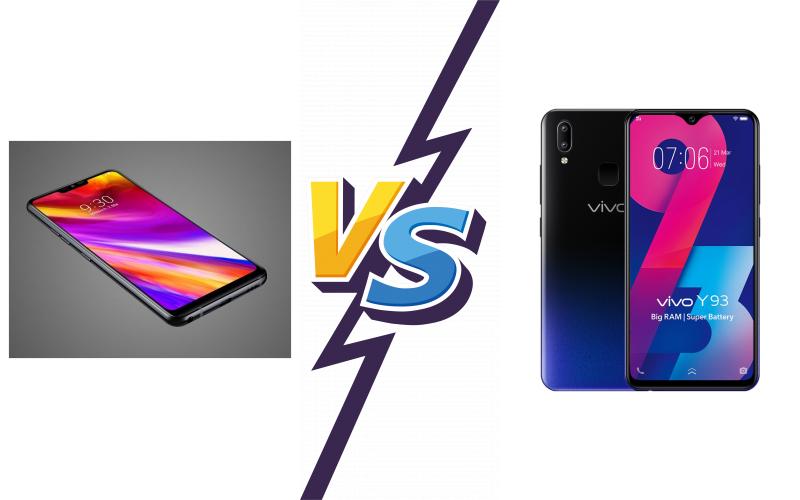 compare LG Q9 vs vivo Y93