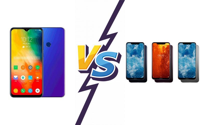 compare Lenovo K6 Enjoy vs Nokia 8.1 (Nokia X7)