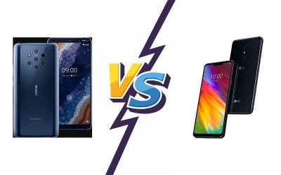 Nokia 9 PureView vs LG G7 Fit