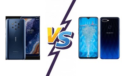 Nokia 9 PureView vs Oppo F9 (F9 Pro)