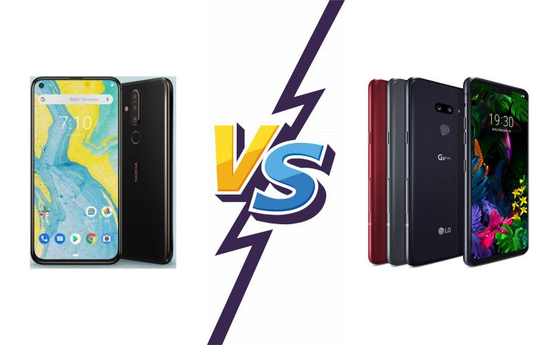 compare Nokia X71 vs LG G8s ThinQ