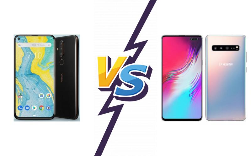 compare Nokia X71 vs Samsung Galaxy S10 5G