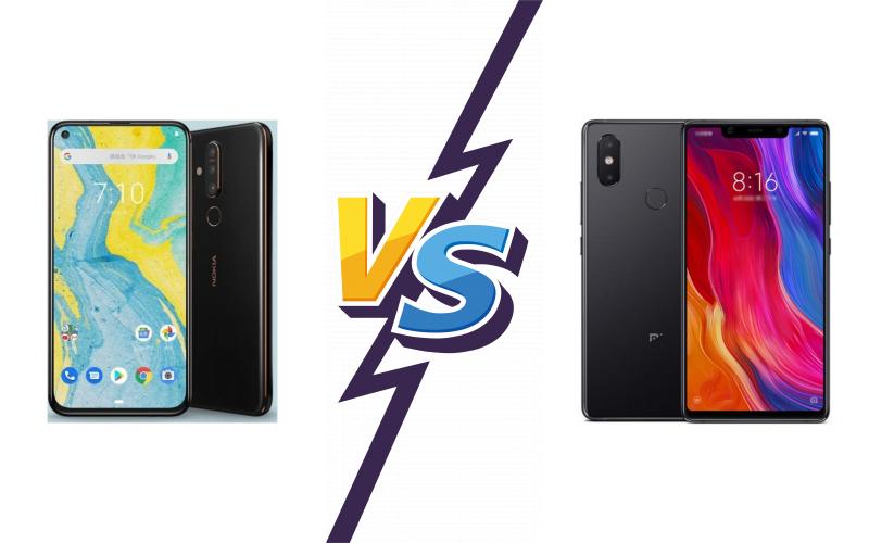 compare Nokia X71 vs Xiaomi Mi 8 SE