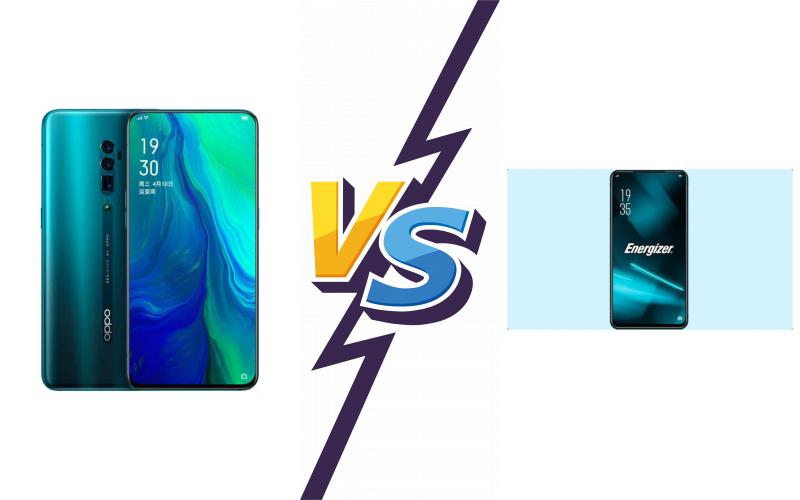 compare Oppo Reno 10x zoom vs Energizer Power Max P18K Pop