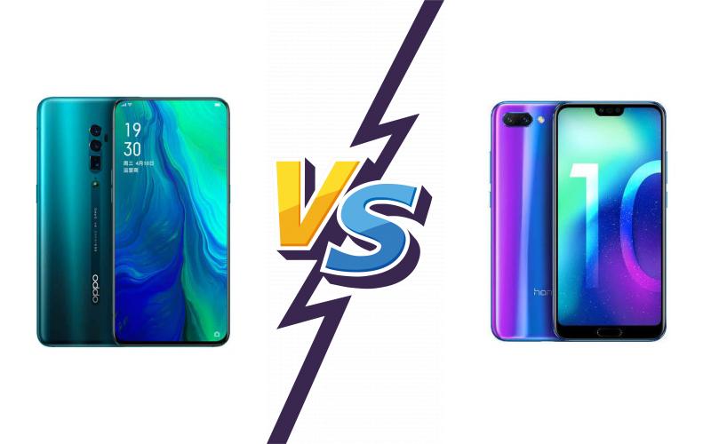 compare Oppo Reno 10x zoom vs Honor 10