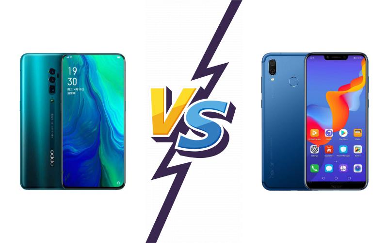 compare Oppo Reno 10x zoom vs Honor Play