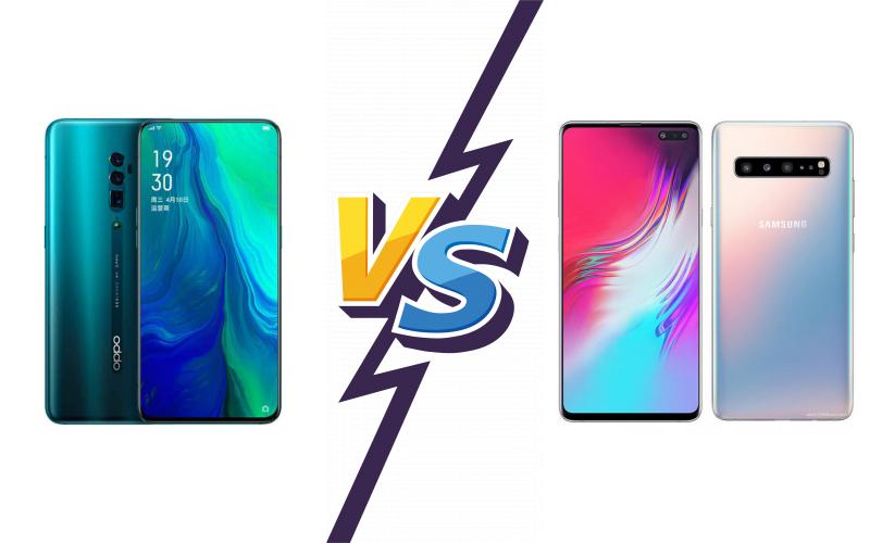 compare Oppo Reno 10x zoom vs Samsung Galaxy S10 5G