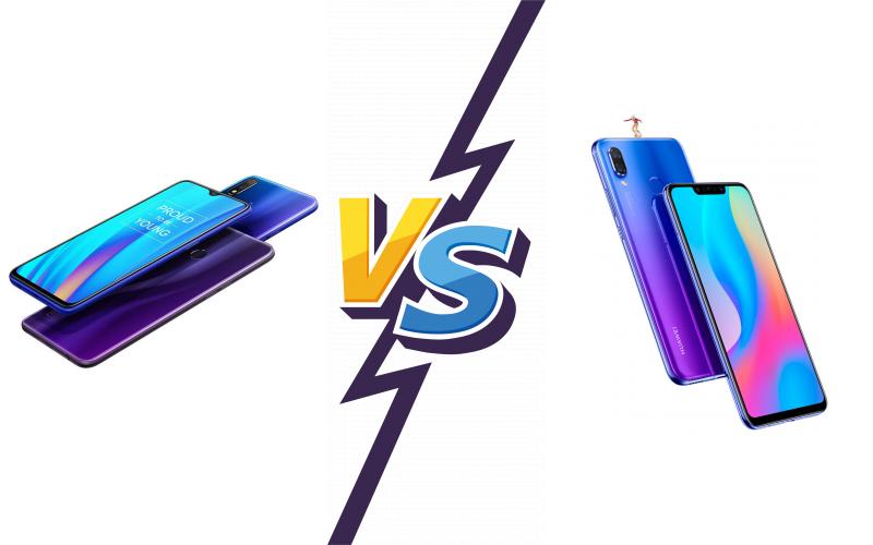 compare Realme 3 Pro vs Huawei nova 3