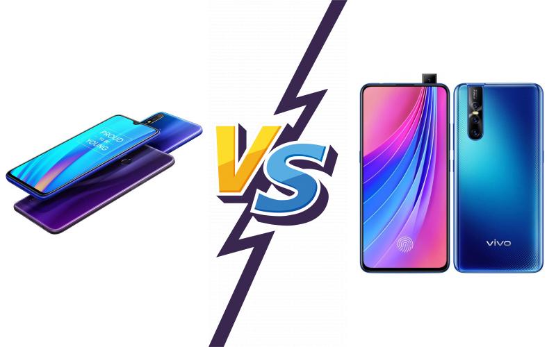 compare Realme 3 Pro vs vivo V15 Pro